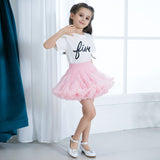 Kid Baby Girl Princess Convex Super Fluffy Mesh Skirts