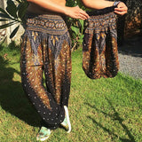 Family Matching Loose Dance Digital Printed Suit Yoga Pants
