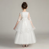 Kid Girls Wedding Evening Princess Dress