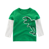 Boy T-shirt Long Sleeve Dinosaur Sweatshirts