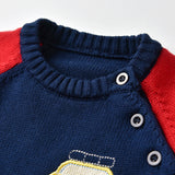 Kid Baby Boy Ins Autumn Winter Cartoon Sweater