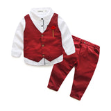 Autumn College British Gentleman Baby Boy Set 2 Pcs Formal Suits