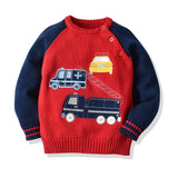 Kid Baby Boy Ins Autumn Winter Cartoon Sweater