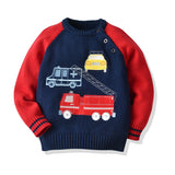 Kid Baby Boy Ins Autumn Winter Cartoon Sweater