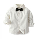 Baby Boy Bow Tie Vest 3 Pcs Formal Set Suits