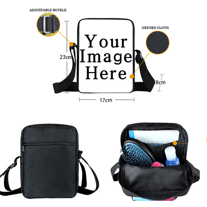 Student Bag Fashion Pen Bag Small Satchel Package My Hero College Backpack