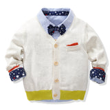 Kid Baby Boy Knitted Cardigan Sweater