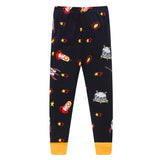 Kid Baby Boy Air-conditioned Long Sleeve Thread Cotton Pajamas 2 Pcs