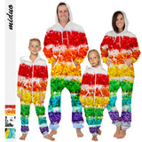 Family Matching Parent-child Long Sleeve Loose Digital Printing Pajamas