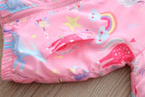 Baby Kid Girl Jacket Trendy Spring Summer Graffiti Coat