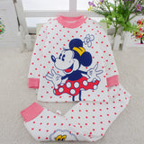 Kid Baby Girl Thermal Set Plush Padded Home Wear Pajamas