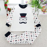 Kid Baby Girl Thermal Set Plush Padded Home Wear Pajamas