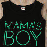Baby Boy Summer Infant Casual Letter Shorts Summer Suit 2 Pcs Sets