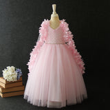 Kid Girl Princess Shawl Temperament Dress