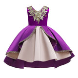 Kid Girl INS Show Embroidered Princess Dress