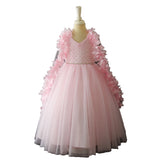 Kid Girl Princess Shawl Temperament Dress