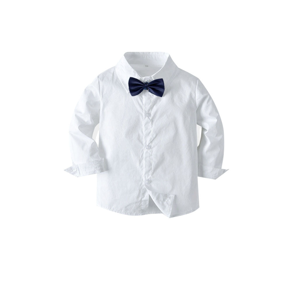 Bow Tie Vest Suit Baby Boy Formal Set 4 Pcs