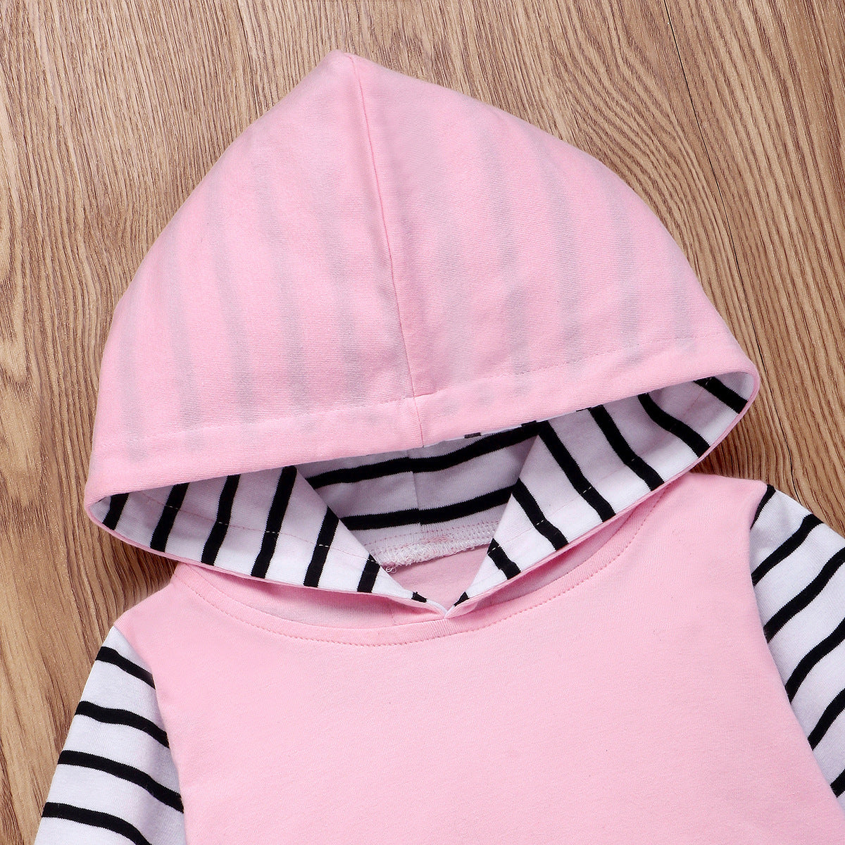 Baby Boys Girls Solid Color Striped Set 2 pcs Outfits