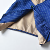 Bow Tie Striped Suit Baby Boy 4 Pcs Set Formal Suits