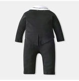 Baby Boy Gentleman Onesie Spring Climbing Suit 3 Pcs Sets