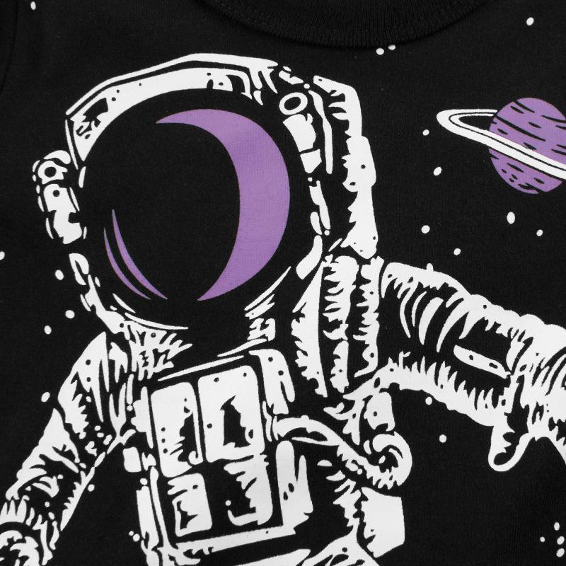 Toddler Boy Astronaut Print T-shirt