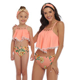 Family Matching Parent-child Bikini Split Fashionable Swimsuit