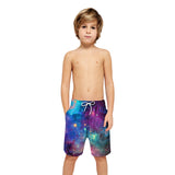 Family Matching Father Son Fog Digital Printing Holiday Loose Leisure Pants