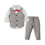 Gentleman Suit Baby Boy 2 Pcs Formal Set