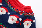 Kid Baby Girl Boy Autumn Winter Christmas Cashmere Padded Knitting Sweater