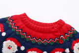 Kid Baby Girl Boy Autumn Winter Christmas Cashmere Padded Knitting Sweater