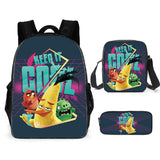 Bird Backpack Creative Polyester Cartoon Schoolbag Bags 3 Packs