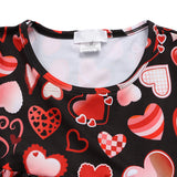 Baby Toddler Girl Valentine's Day Love Fashion Trend 2 Pcs Sets