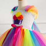 Kid Baby Girls Party Princess Flower Sequin Tutu Dress
