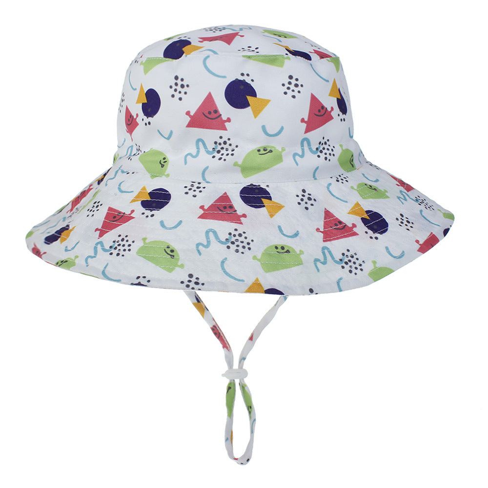 Kid Baby Summer Sun Hat Cap Unisex Beach Cartoon Infant Hats