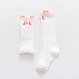 Baby Girls Cute Knee Bows Cotton Breathable Soft Non-slip Long Socks