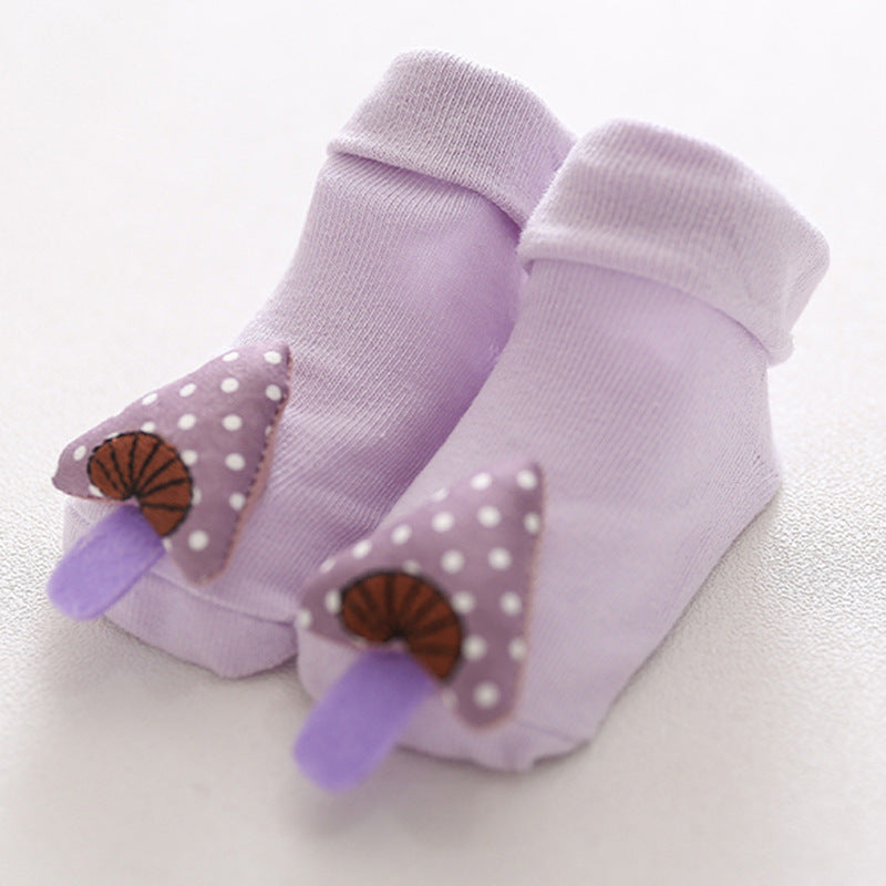 Newborn Baby Girl Boy Cotton Anti-Slip Floor Socks