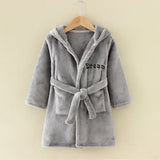 Boy Girl Bathrobe Winter Cartoon Nightgown Pajamas