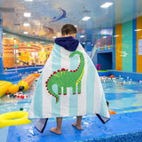 KidBaby Hooded Towel Spa Towel Blanket Kids Bathrobe Beach Pajamas