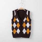 Kid Boys Knit Sweater Knitted Spring  Autumn Vest