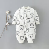 Thickened Baby Flannel Romper