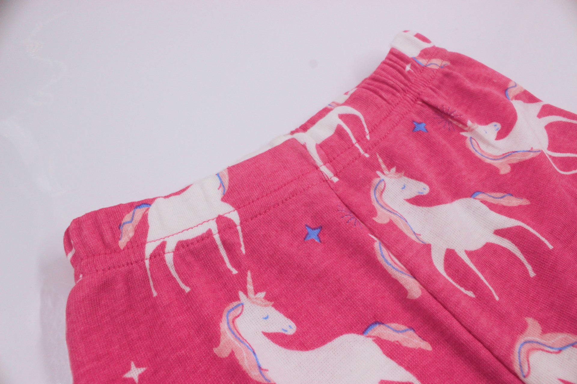 Kid Girl Air Conditioning Cotton Long Sleeve Threaded Pajamas