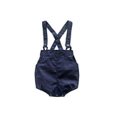 Baby Boy Gentleman Tie Crawl Suit Short Sleeve Star 2 Pcs Sets
