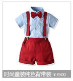 Kid Baby Boy Lapel Pocket Plaid Long-sleeved Frosted Shirt