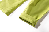 Kid Baby Boy Set Printed Long Sleeve Green 2 Pcs Suits