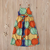 Kid Baby Girls Sleeveless Suspenders Halter Bohemian Dresses