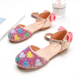 Girl Princess Shoes With Soft Soles And Sequins Shoes