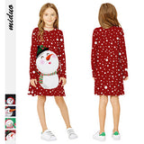 Family Matching Starry Sky Digital Print Parent-child Mid-sleeve Dress