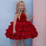 New Baby Princess Dress Multi Layer Cake Puff Party Dress