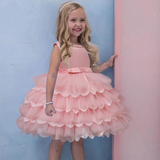 New Baby Princess Dress Multi Layer Cake Puff Party Dress