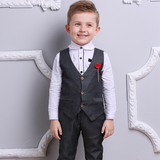 Autumn College British Gentleman Baby Boy Set 2 Pcs Formal Suits